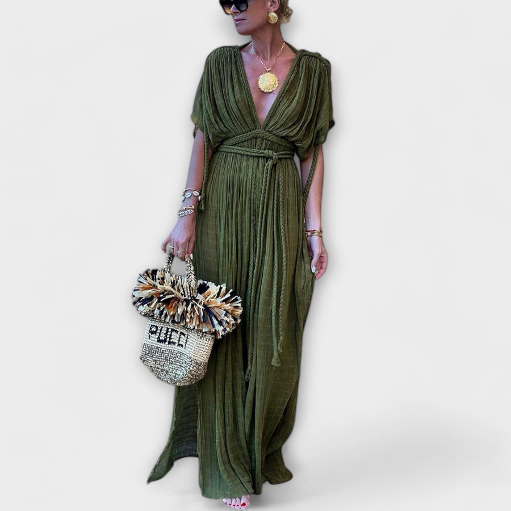 Aurora-Maxikleid im griechischen Stil