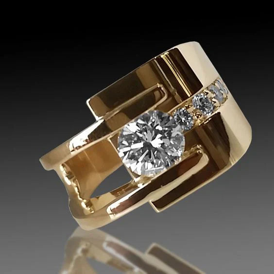 LUNA D'ORO | REFLEXIONEN DER LIEBE RING
