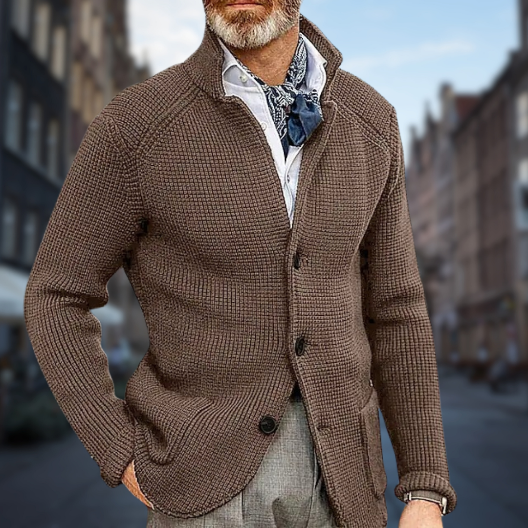 Nicolas™ - Weicher und eleganter Herren-Cardigan Letzter Tag 80% Rabatt!