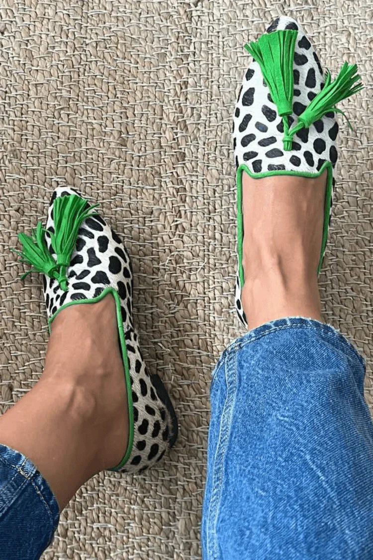 Louise™ | Mokassins mit Quasten