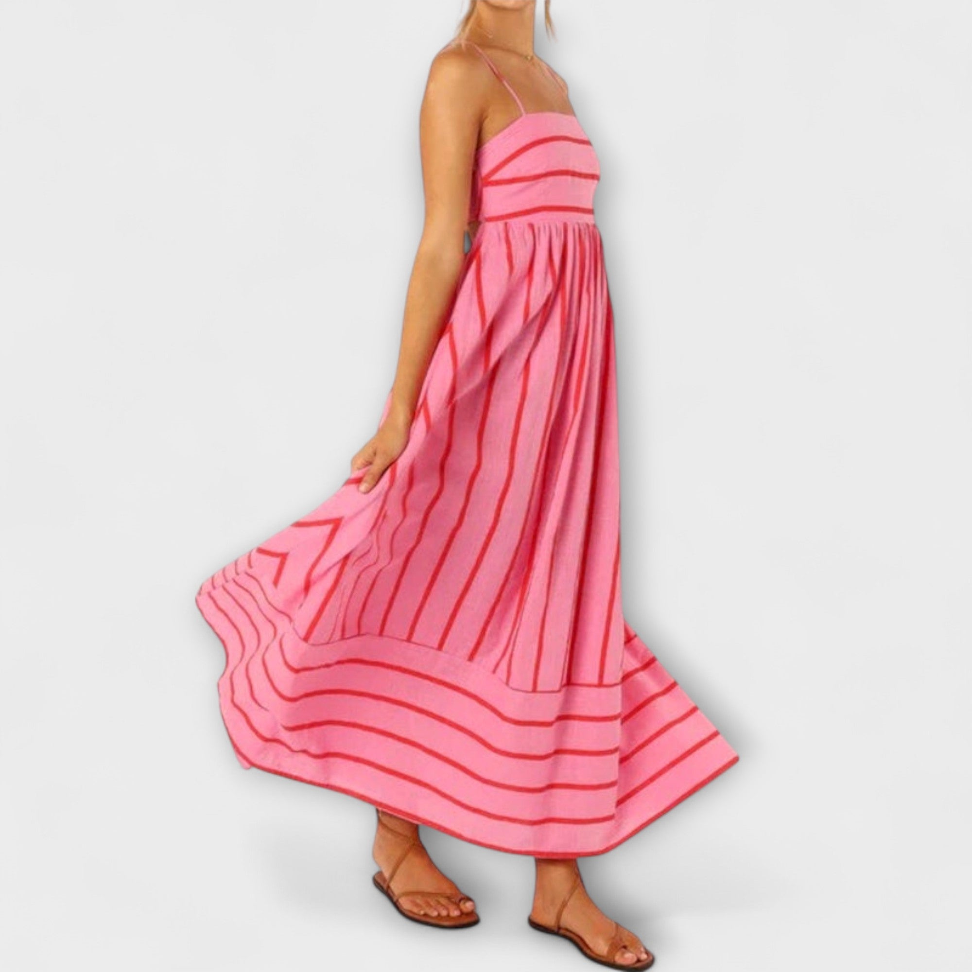 Svea - Maxi-Kleid in Bare Bloom