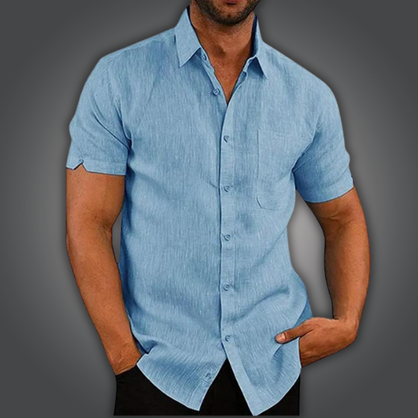 Herren-Poloshirt mit Knöpfen