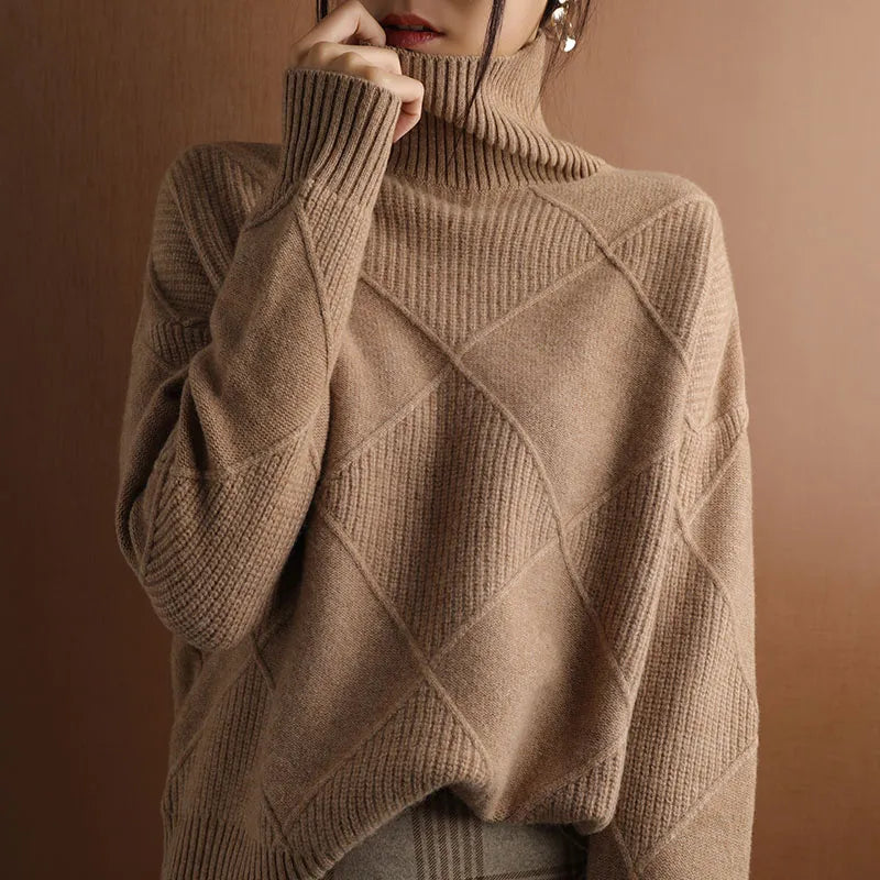 Marcelle | Chunky Rollkragenpullover