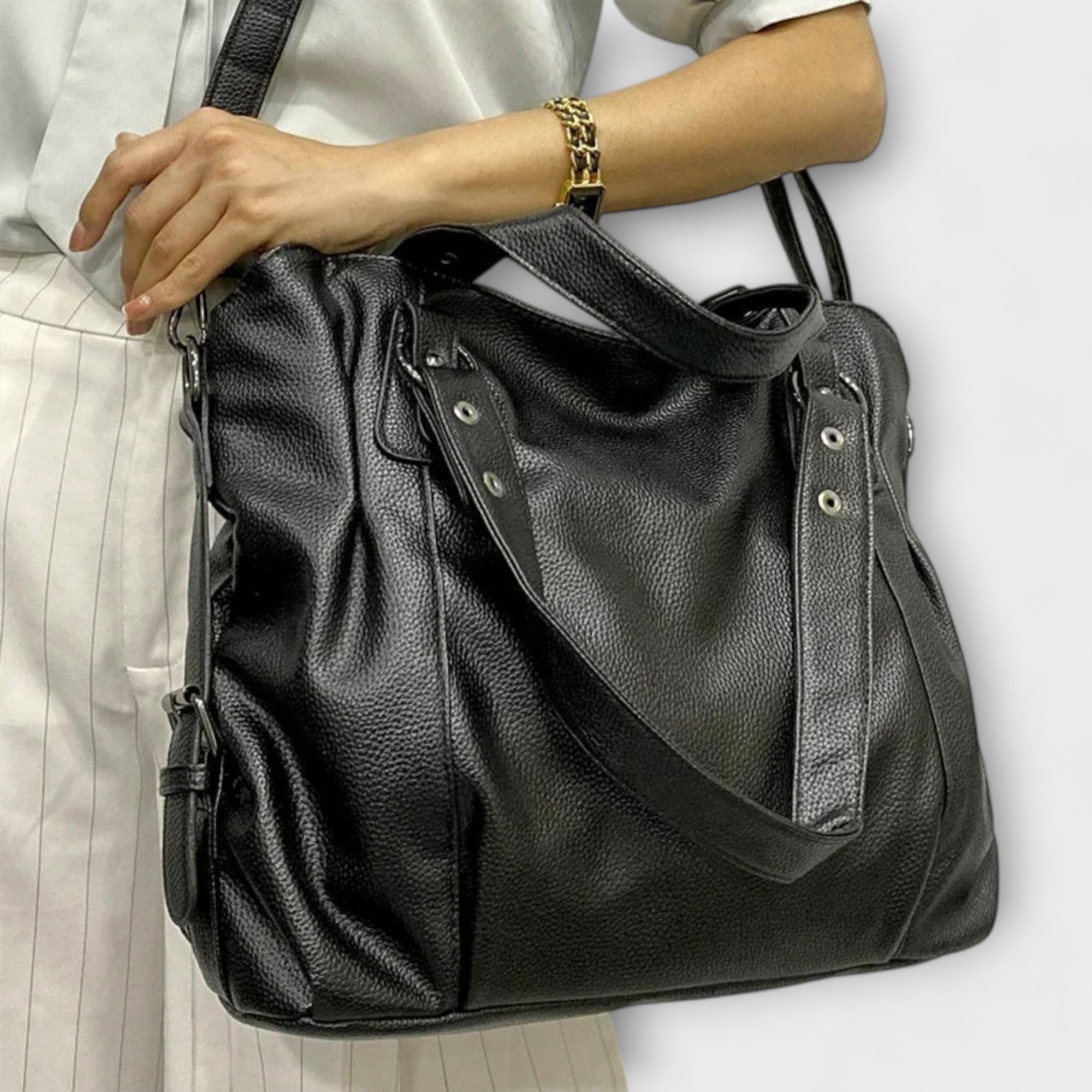Aurora. - Elegante Hobo-Schultertasche