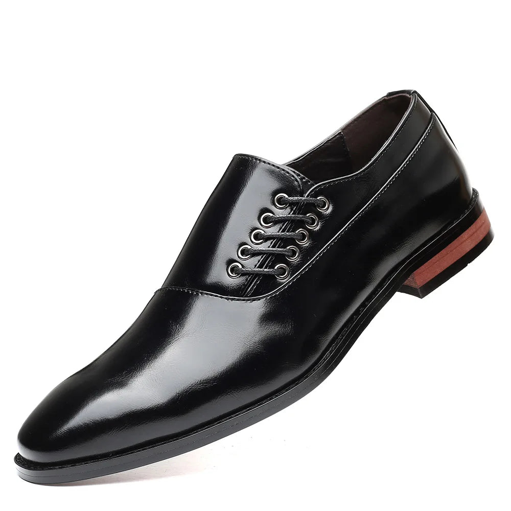 Bertolini Echtleder Oxford Schuhe