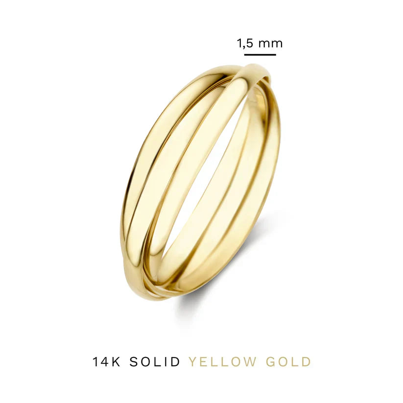 Anello Léna Trielle | Gold