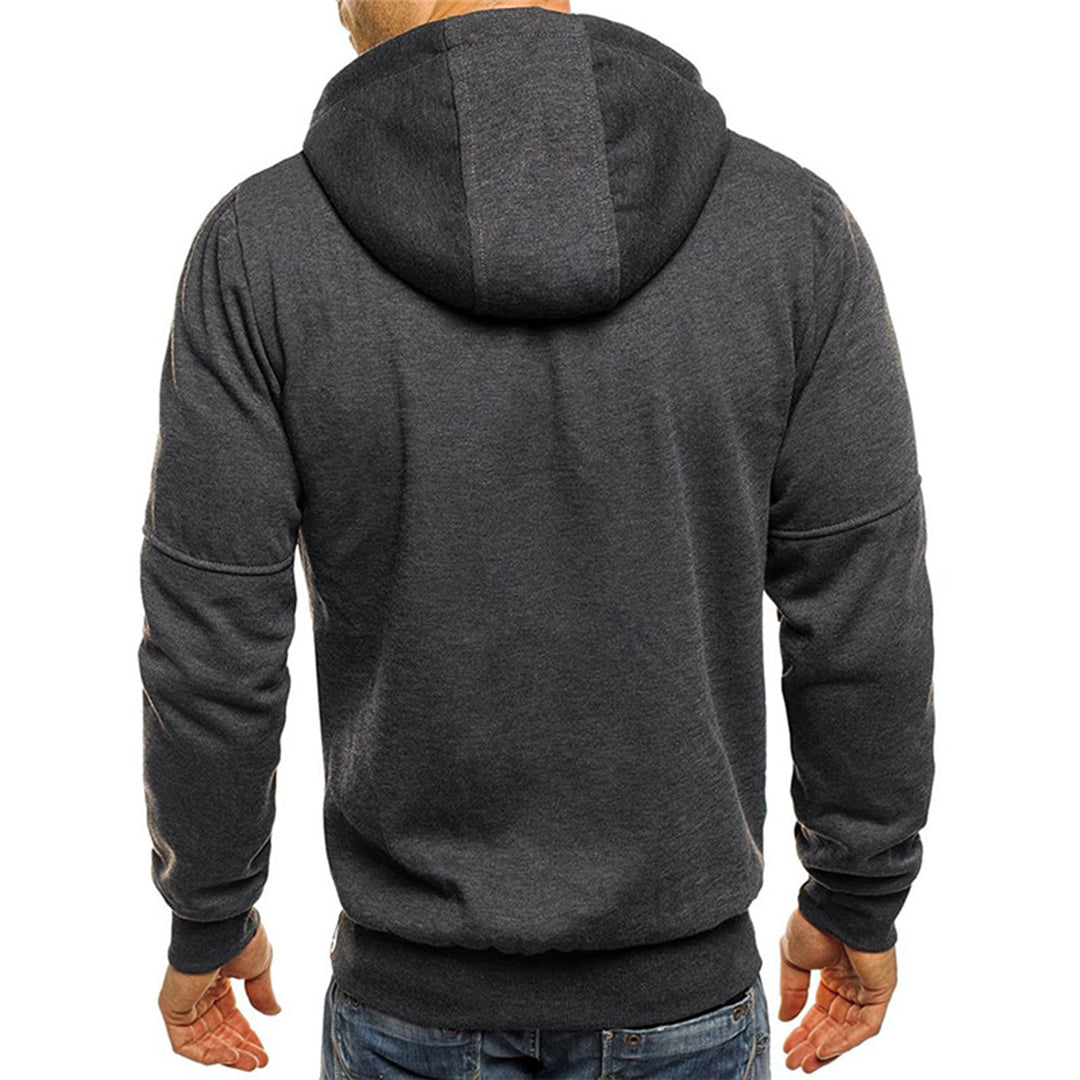 JACKS - Leichter Sommerpullover mit Reißverschluss und Kapuze für Männer