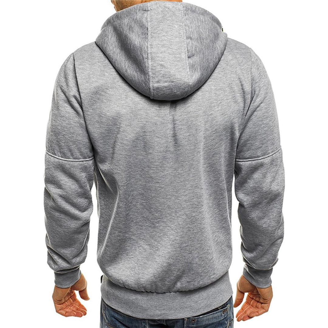 JACKS - Leichter Sommerpullover mit Reißverschluss und Kapuze für Männer