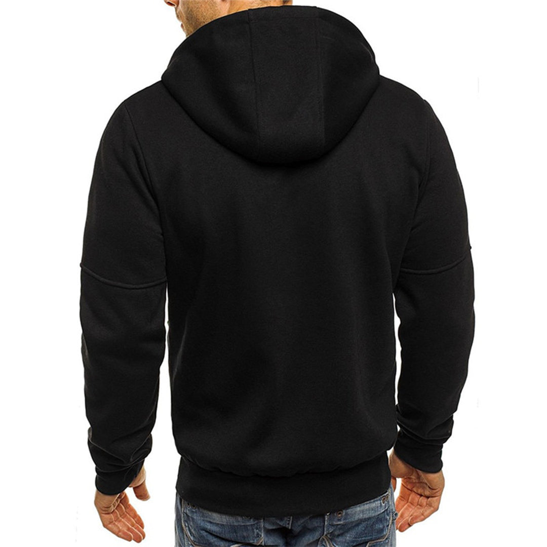 JACKS - Leichter Sommerpullover mit Reißverschluss und Kapuze für Männer