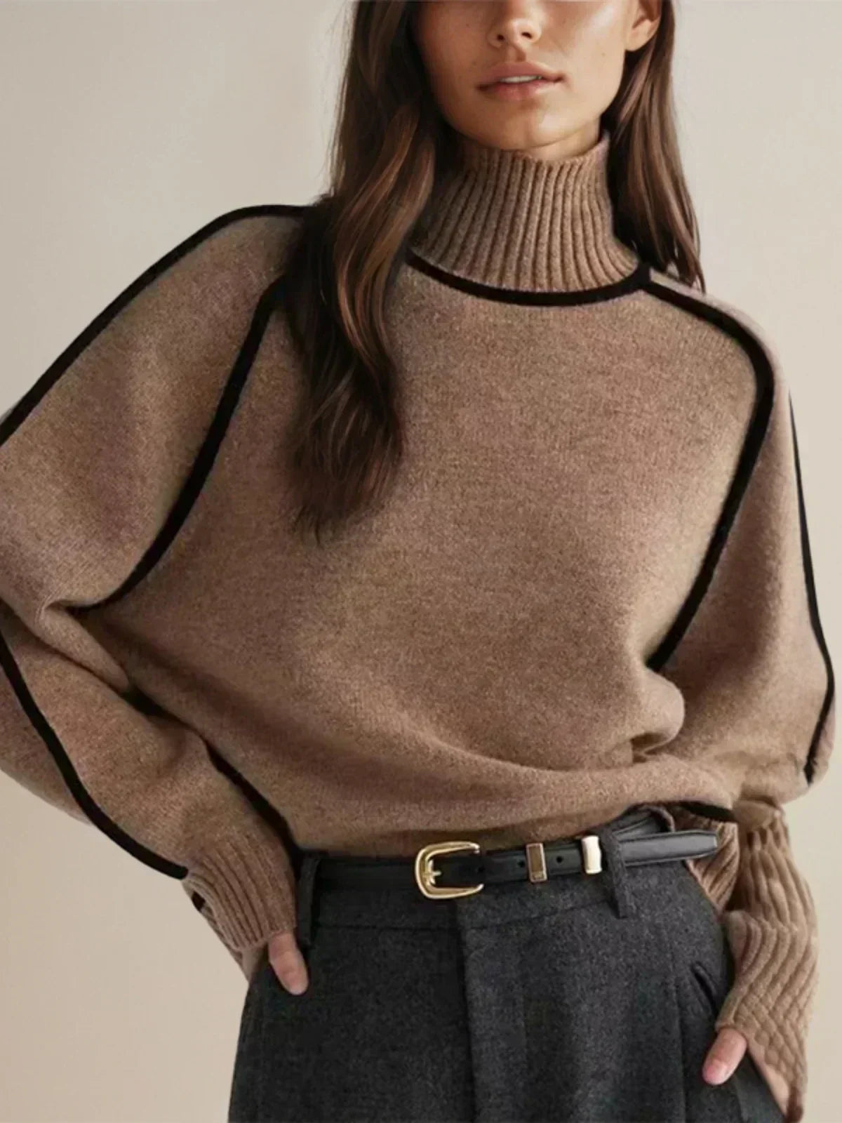 Donna | Eleganter Rollkragenpullover