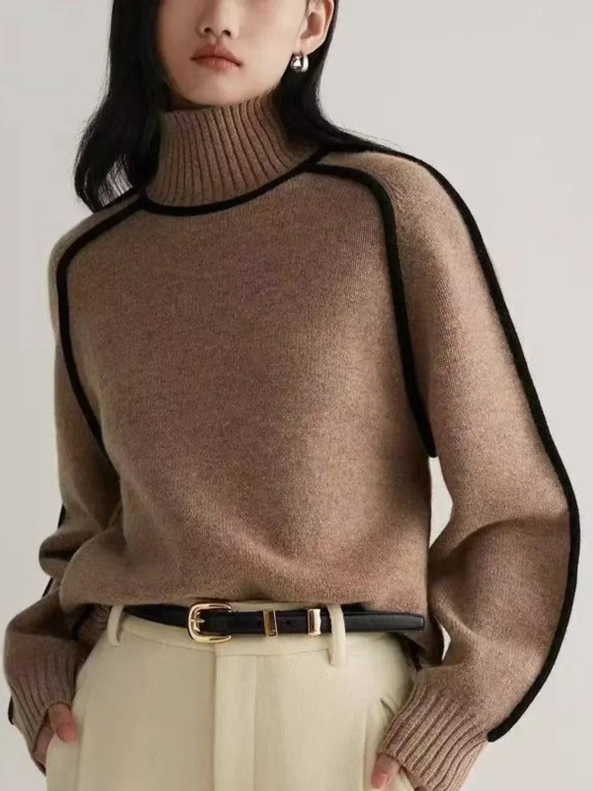 Donna | Eleganter Rollkragenpullover