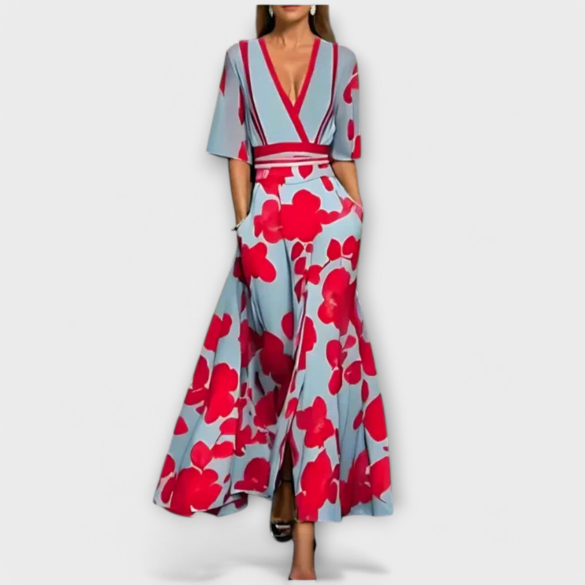 Vittoria™ | Elegantes Floral-Kleid