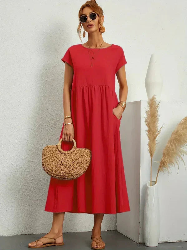 Nerith | Weiches Baumwollkleid