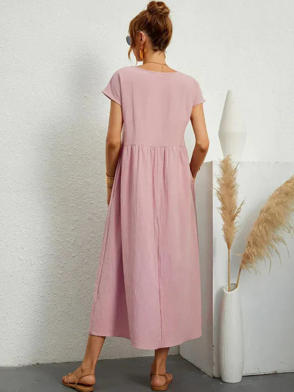 Nerith | Weiches Baumwollkleid