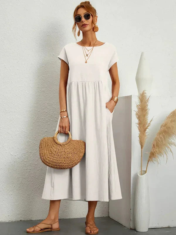 Nerith | Weiches Baumwollkleid