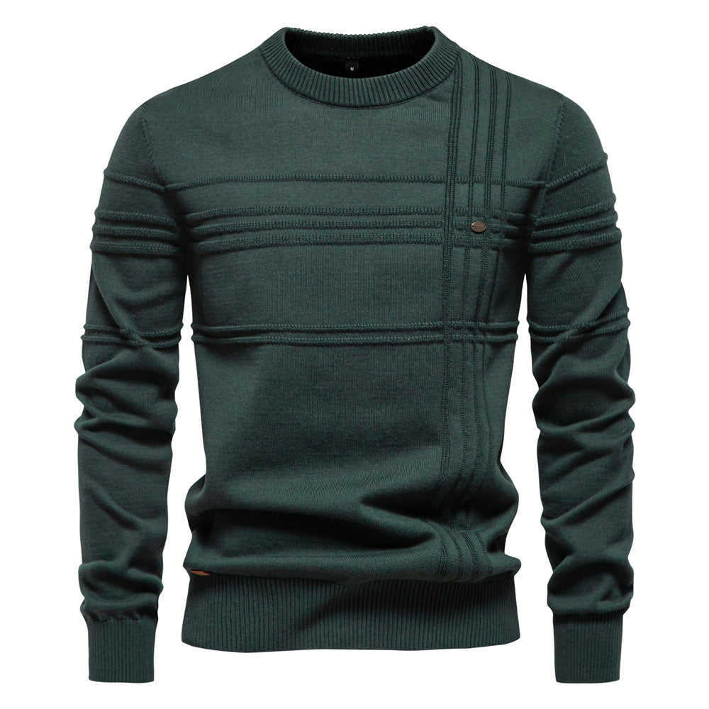 MIKA MÜNCHEN | ELEGANTER PULLOVER FÜR HERREN GESTRICKT