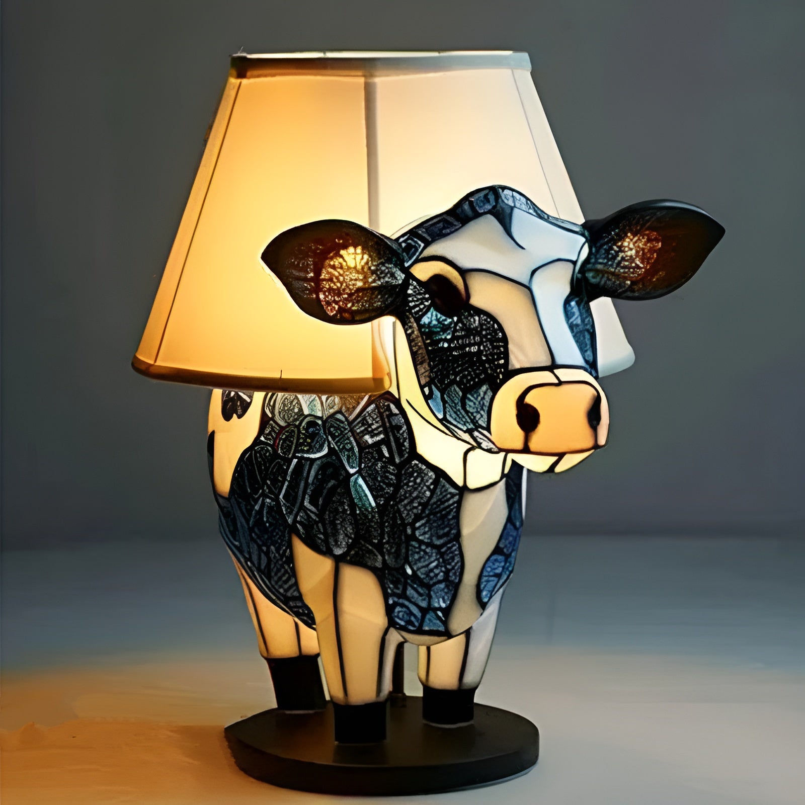 Clochette – Magische Kuhlampe aus farbigem Glas