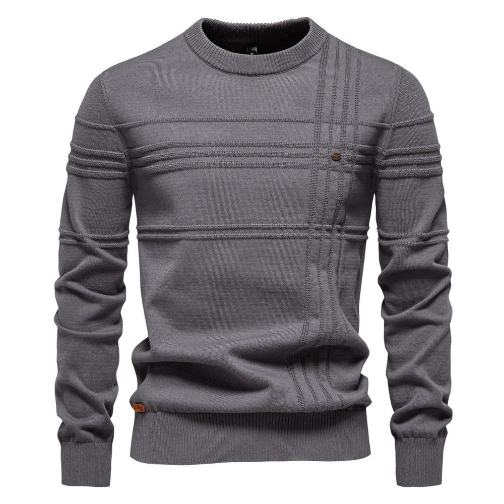 MIKA MÜNCHEN | ELEGANTER PULLOVER FÜR HERREN GESTRICKT
