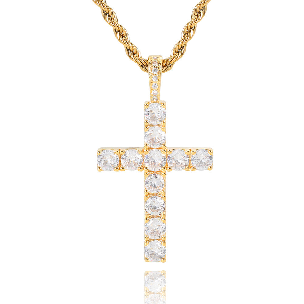 Kette mit Kreuz | Gold
