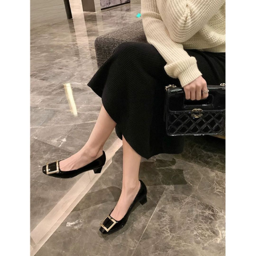 Narella™ | Elegante Sandalen mit mittelhohem Absatz und quadrater Spitze