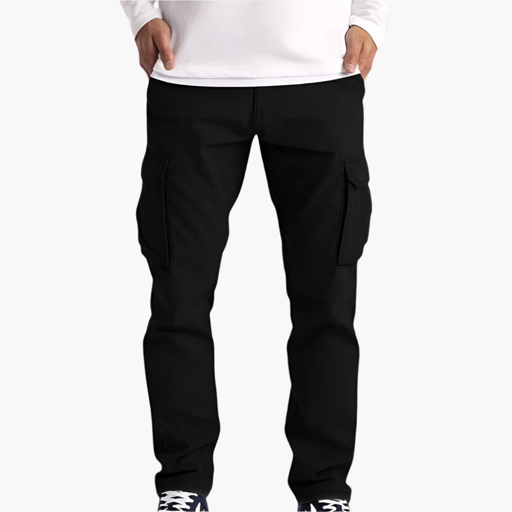 Herren Cargo Hose – Bequeme Freizeithose mit praktischen Taschen und modernem Stil