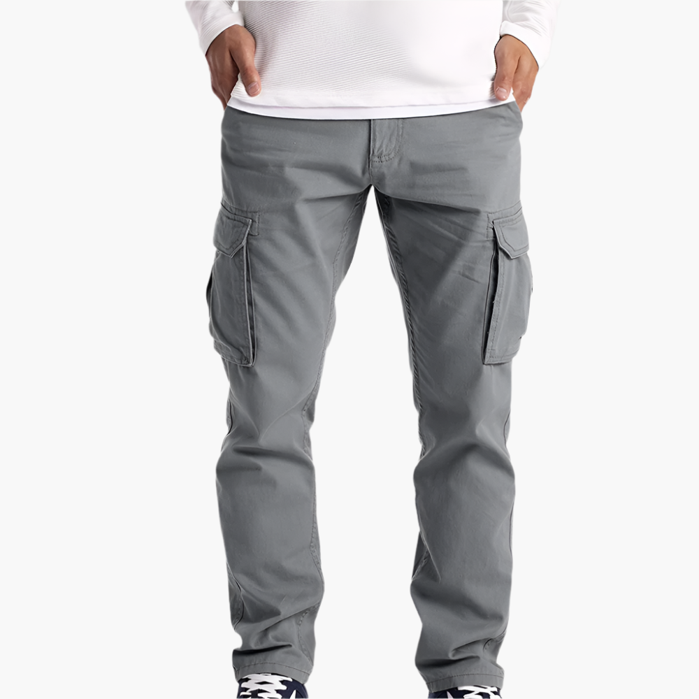 Herren Cargo Hose – Bequeme Freizeithose mit praktischen Taschen und modernem Stil