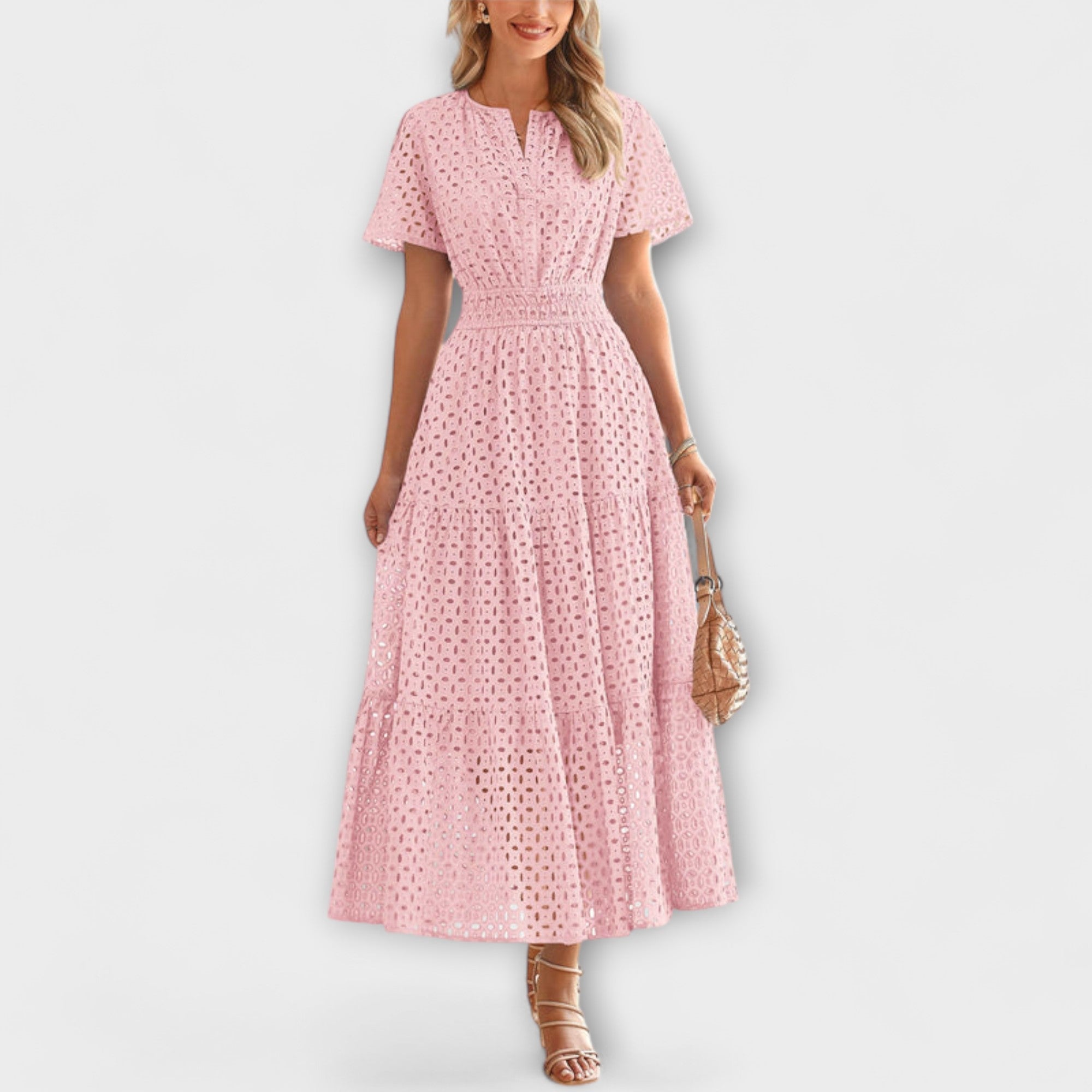 Aurora - Elegantes Spitzen-Sommerkleid