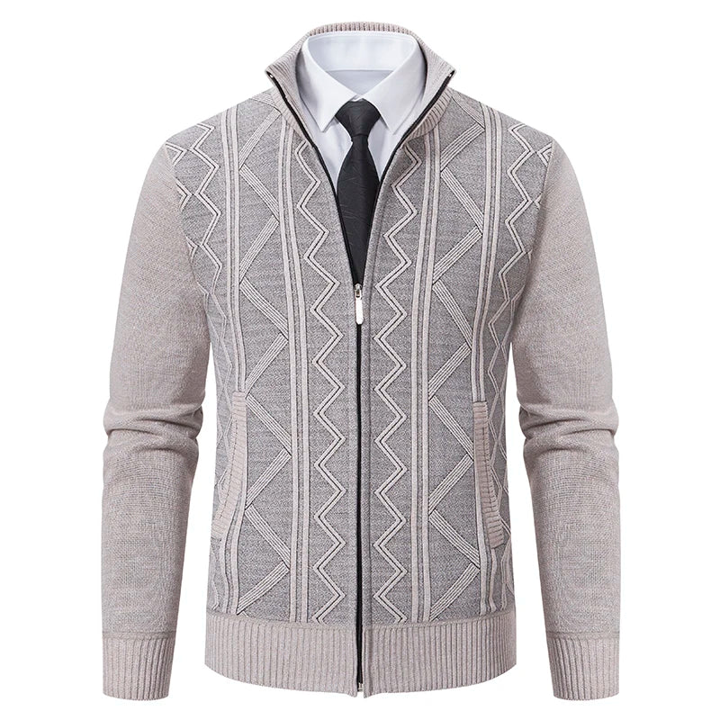 Dawson™ – Strukturierter Zip-Cardigan