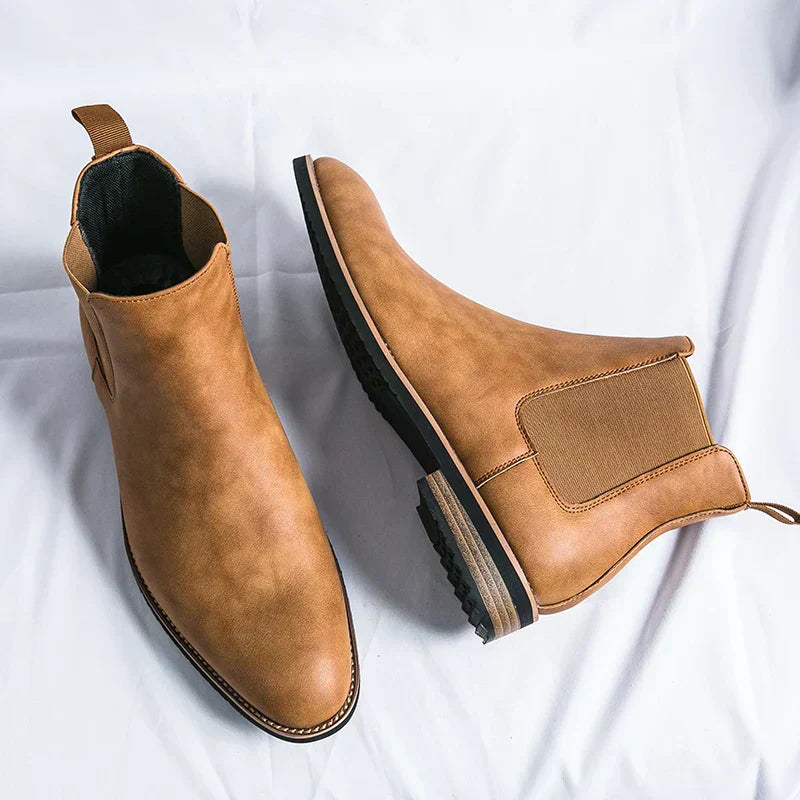 Cosmo | Leder Chelsea Boots