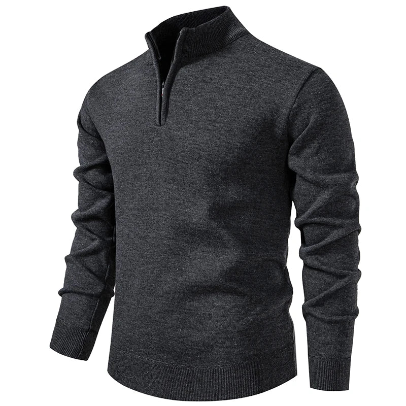 Brompton™ – Verfeinertes Quarter-Zip Strick