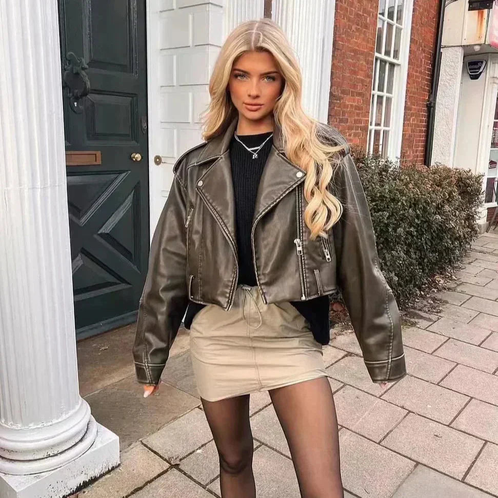 Mika München | Vielseitige Jacke aus hochwertigem Leder