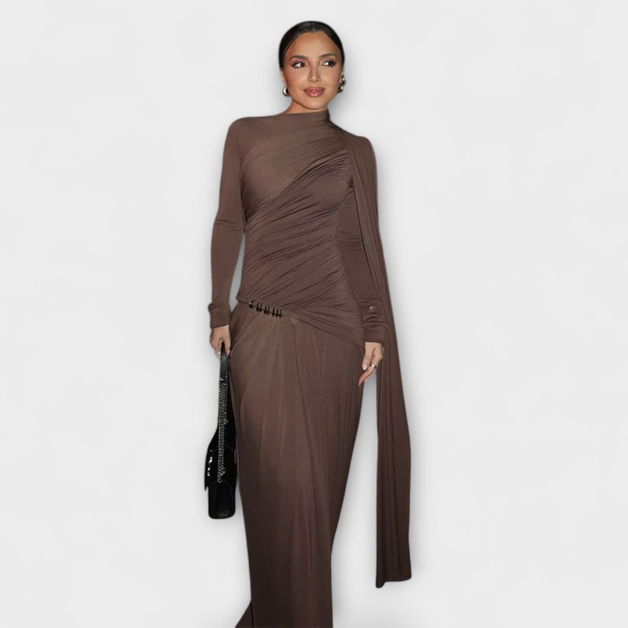 Aurora nges Kleid mit Rollkragen