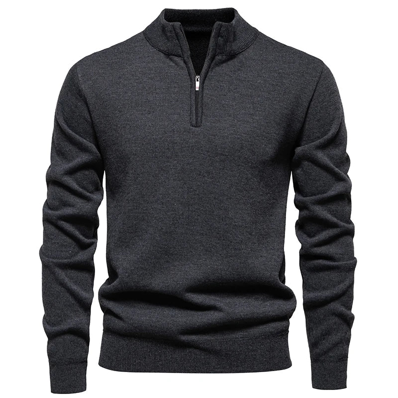 Brompton™ – Verfeinertes Quarter-Zip Strick