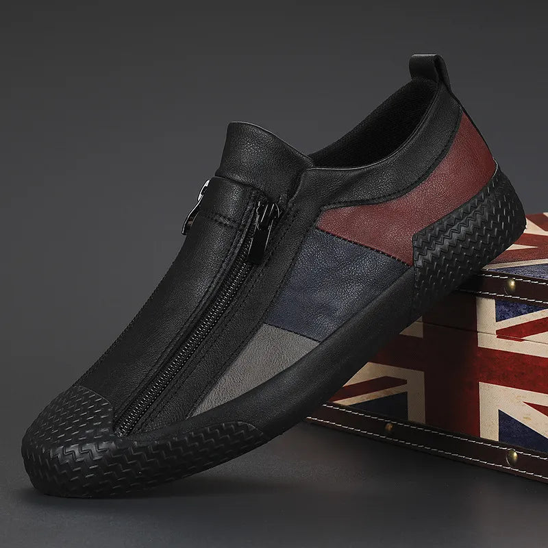 Claude Monet Leder Sneakers