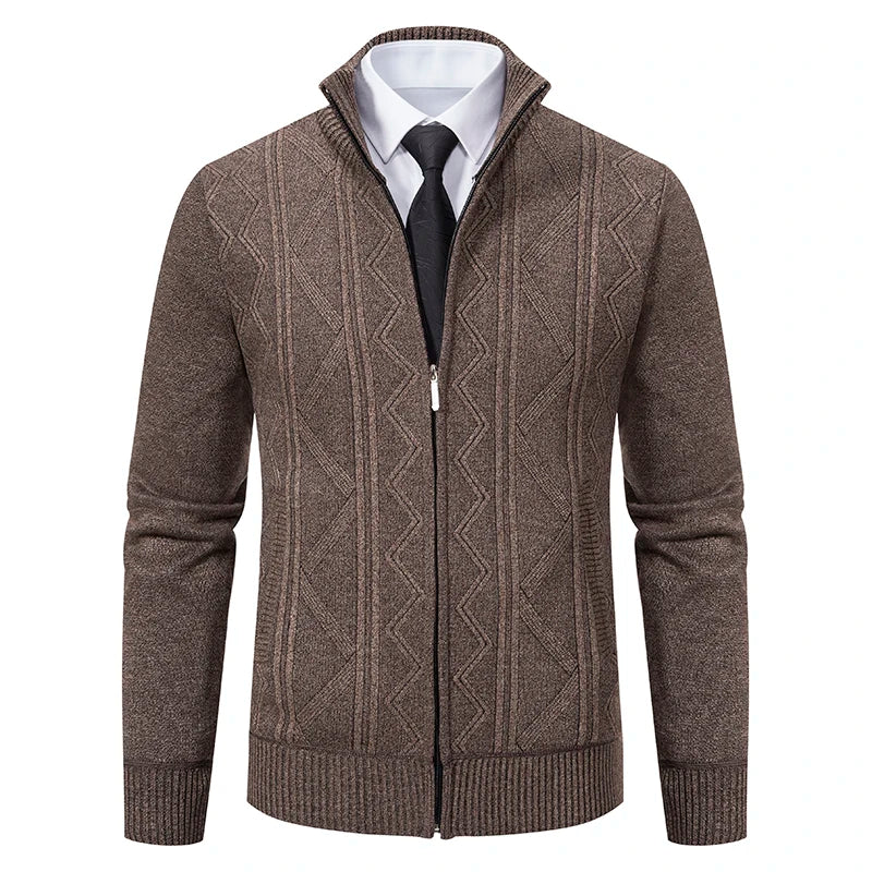 Dawson™ – Strukturierter Zip-Cardigan