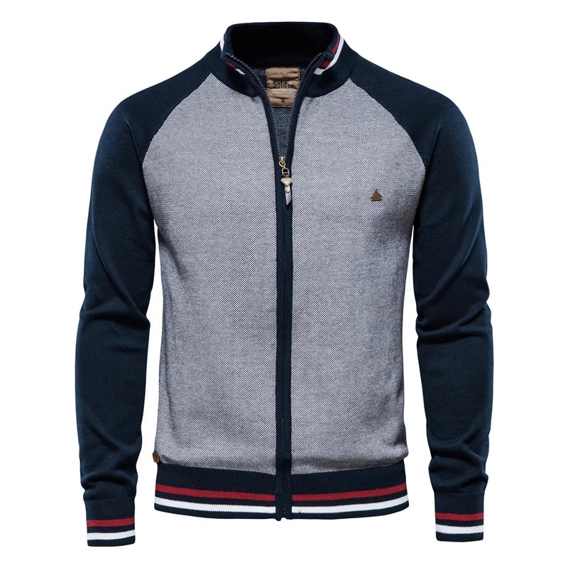 Mika München | Premium Strickjacke für Herren