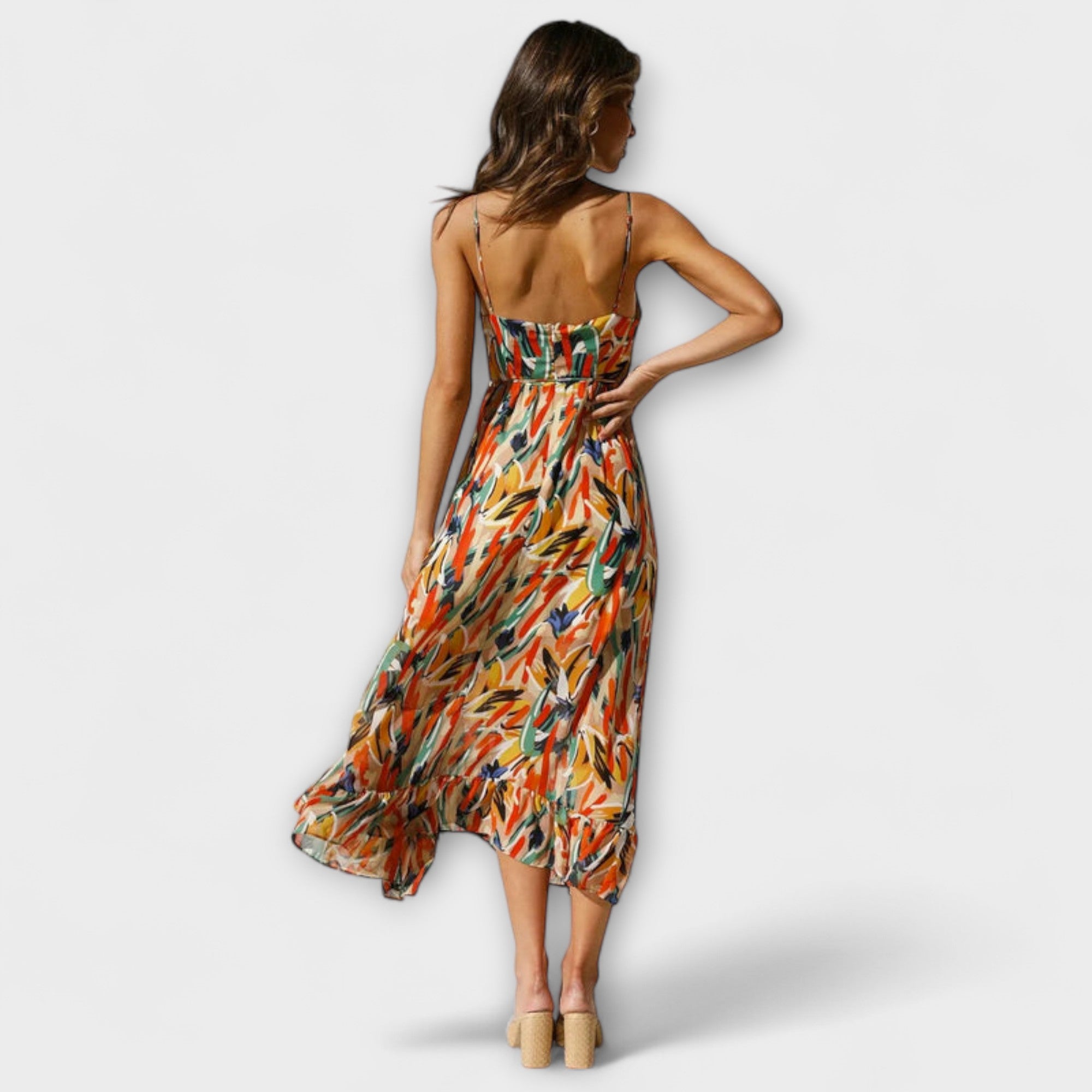 The product title remains unchanged: "Thekla - Elegantes Sommerkleid".