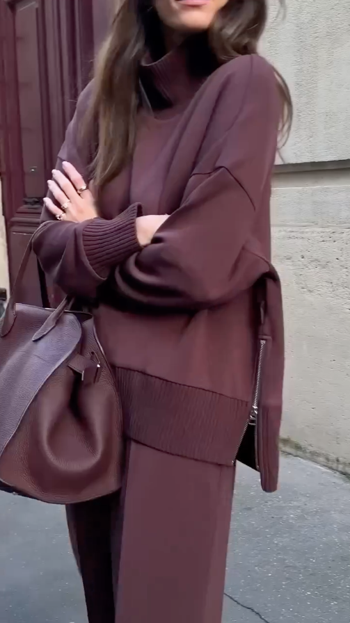 Valeria Luxe Strick Co-Ord Set