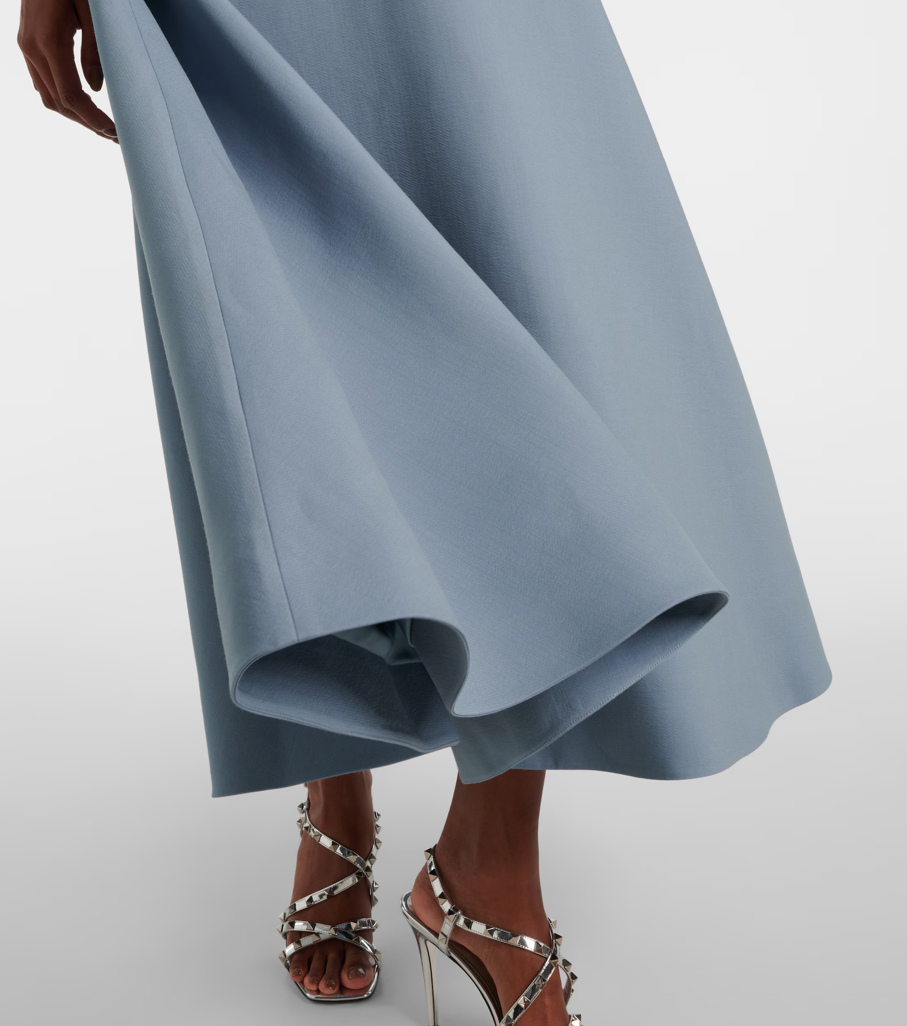 Raffaella™ | Ausgestelltes Kleid mit Schleifen und Perlen