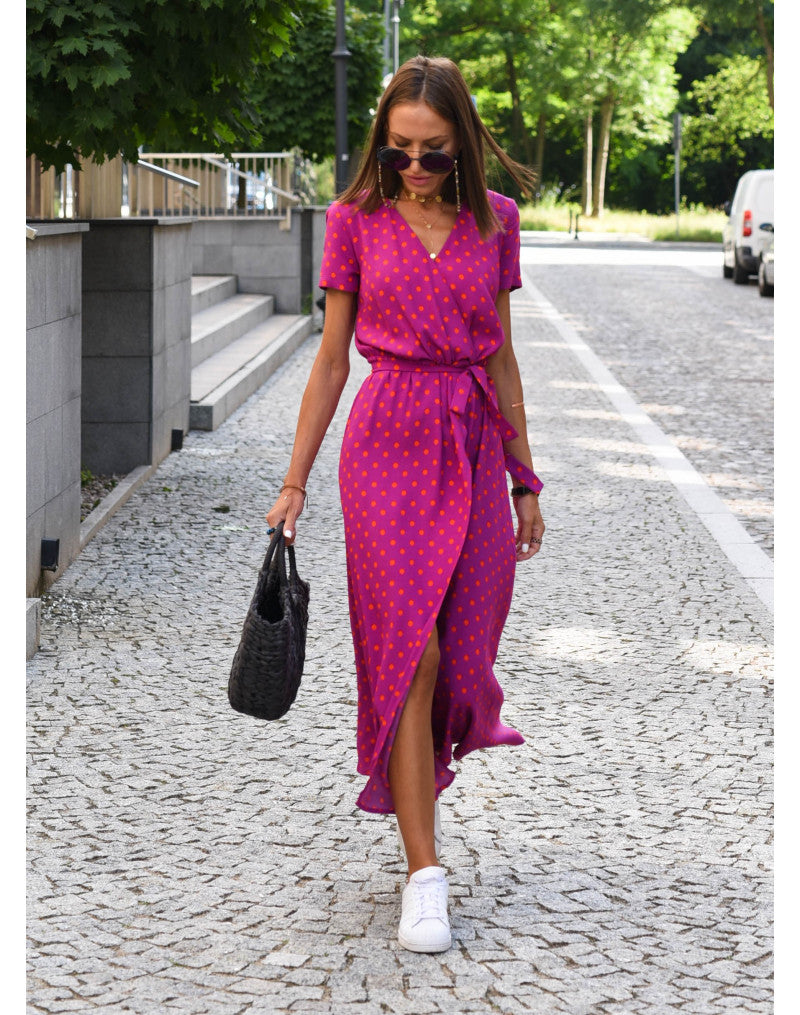 Nadine™ | Midi-Blumen Kleid