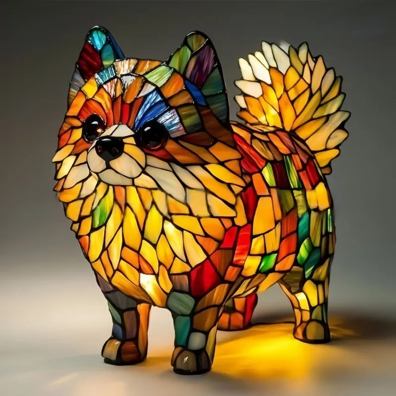 Poupi – Pomeranian Sonnenstrahlenlampe