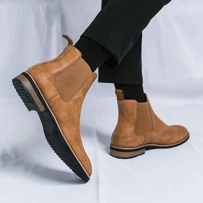 Cosmo | Leder Chelsea Boots