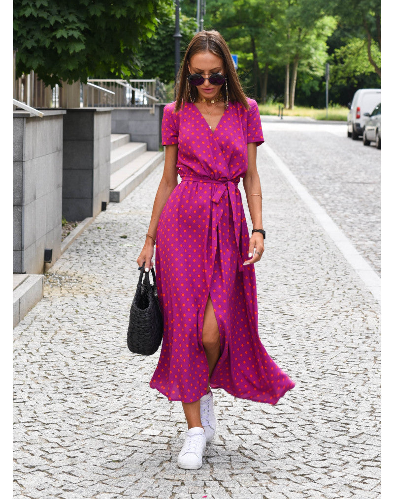 Nadine™ | Midi-Blumen Kleid