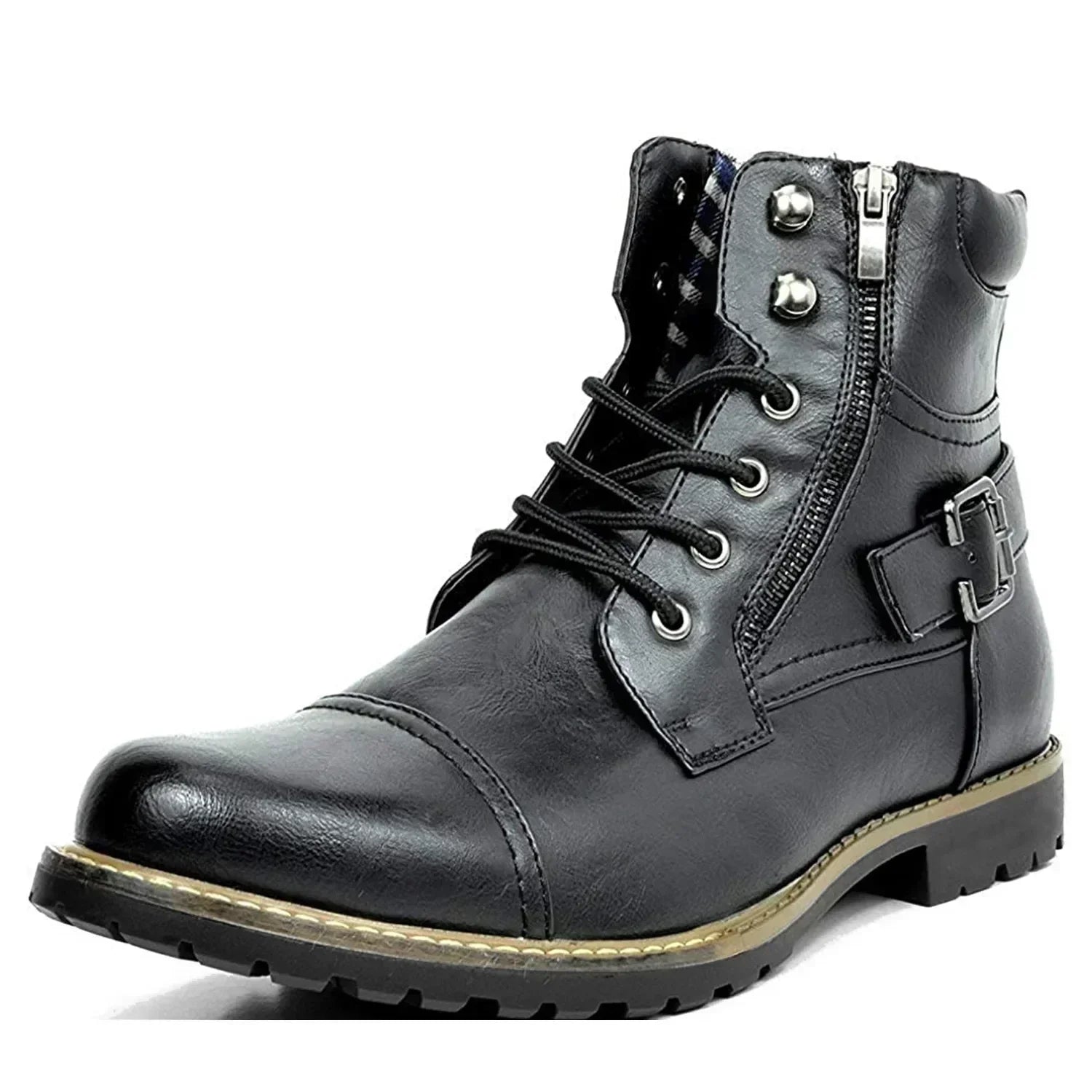 Damon | Leder Schnürstiefel