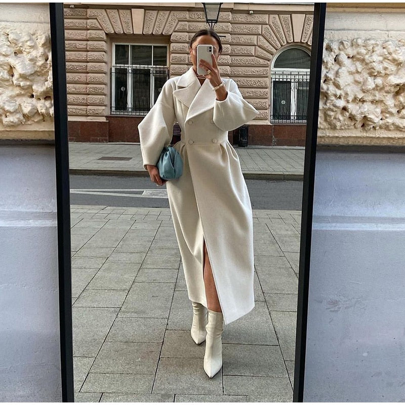 VB Wollmischung Mantel