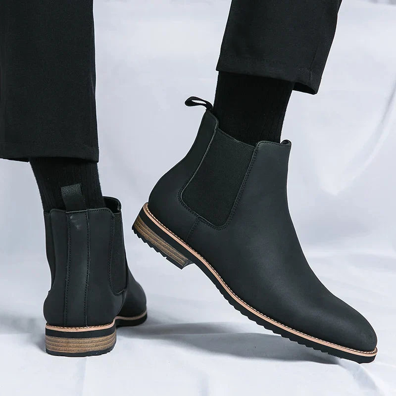 Kayden | Leder Chelsea Boots