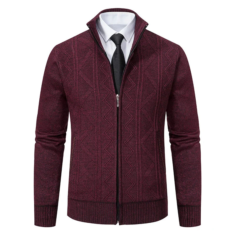 Dawson™ – Strukturierter Zip-Cardigan