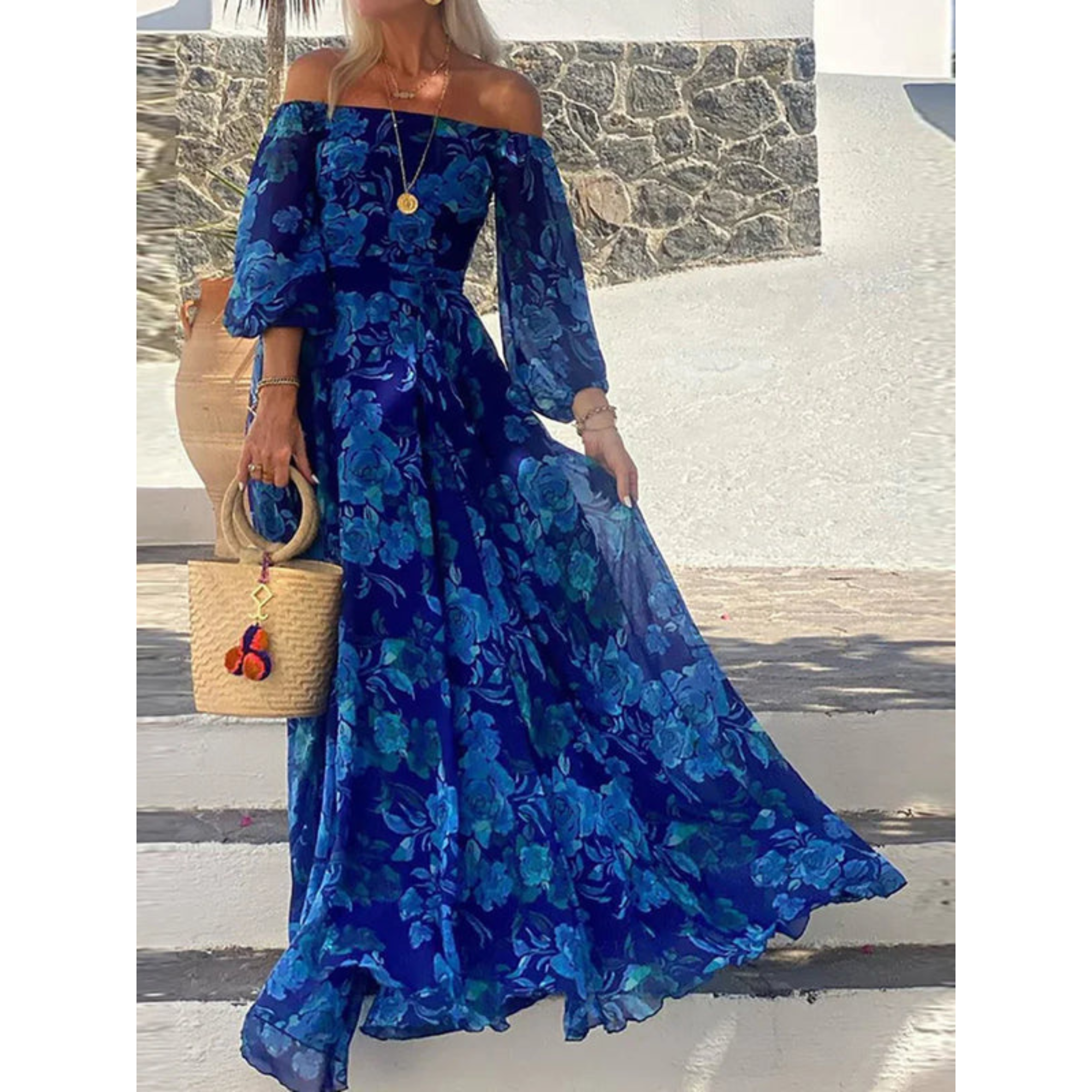 vittoria™ | Elegantes Patchwork-Kleid