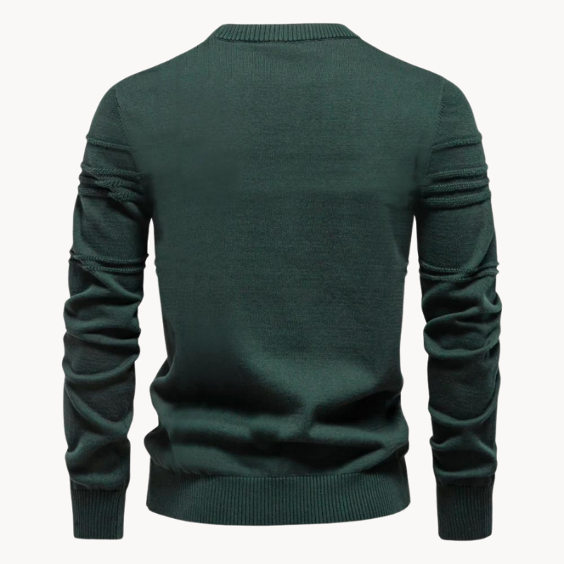 MIKA MÜNCHEN™ | MÄNNERPULLOVER MIT KAROMUSTER
