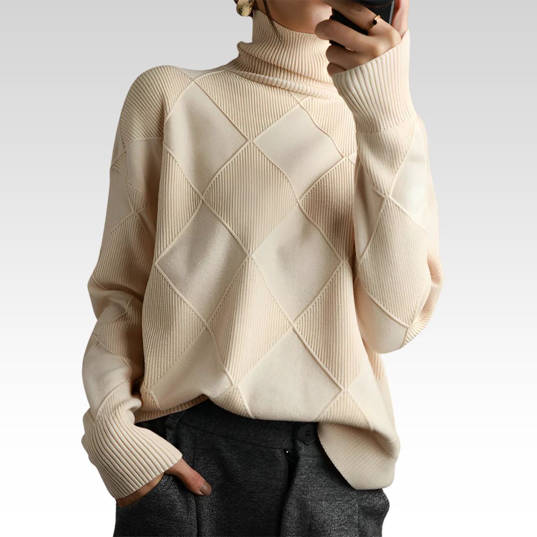Marcelle | Chunky Rollkragenpullover
